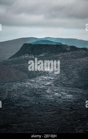 Fagradalsfjall Lavafeld, Icenland. Stockfoto