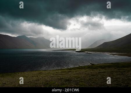 Isländische Landschaften. Stockfoto