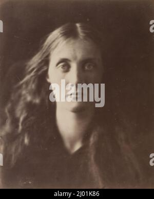 Julia Jackson. Julia Margaret Cameron (England, 1815-1879, aktives Ceylon). England, um 1868, gedruckt um 1868. Fotos. Silberdruck mit Albumen Stockfoto