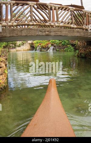 Polynesisches Kulturzentrum Stockfoto