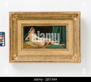 Odalisque. Jean-Auguste Dominique Ingres (Frankreich, Montauban, 1780-1867). Um 1830. Gemälde. Öl auf Leinwand Stockfoto