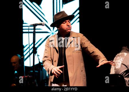 13. März 2022, Mailand, Provincia di Milano, Italien: Casino Royale Live Konzert für die Road to Polaris Tour. (Bild: © Andrea Ripamonti/Pacific Press via ZUMA Press Wire) Stockfoto