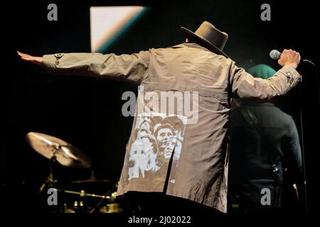 13. März 2022, Mailand, Provincia di Milano, Italien: Casino Royale Live Konzert für die Road to Polaris Tour. (Bild: © Andrea Ripamonti/Pacific Press via ZUMA Press Wire) Stockfoto