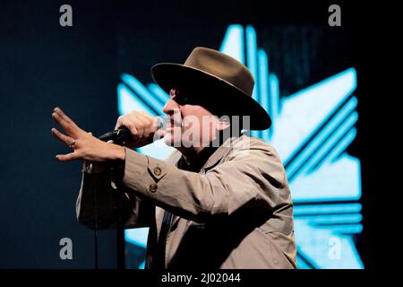 13. März 2022, Mailand, Provincia di Milano, Italien: Casino Royale Live Konzert für die Road to Polaris Tour. (Bild: © Andrea Ripamonti/Pacific Press via ZUMA Press Wire) Stockfoto