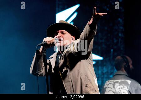 13. März 2022, Mailand, Provincia di Milano, Italien: Casino Royale Live Konzert für die Road to Polaris Tour. (Bild: © Andrea Ripamonti/Pacific Press via ZUMA Press Wire) Stockfoto