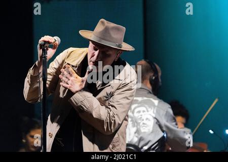 13. März 2022, Mailand, Provincia di Milano, Italien: Casino Royale Live Konzert für die Road to Polaris Tour. (Bild: © Andrea Ripamonti/Pacific Press via ZUMA Press Wire) Stockfoto