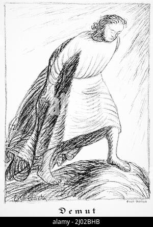 Der Bildermann, Bd. 1-18, Nr. 1 (1916); zzgl. Leopold Kalkreuth (Deutschland, Düsseldorf, 1855-1928)Ernst Barlach (Deutschland, 1870-1938)Max Slevogt (Deutschland, Landshut, 1868-1932)Käthe Kollwitz (Deutschland, 1867-1945)Erich Heckel (Deutschland, 1883-1970)Ernst Ludwig Kirchner (Deutschland, 1880-1938)Oskar Kokoschka (Österreich, Pöchlarn, 1886-1980)Otto Mueller (Moravia, Libava 1874-1930)Max Liebermann (Deutschland, Berlin, 1847-1935)Walther Klemm (Deutschland, Karlsbad, 1883-1957)Klaus Richter (Deutschland, Berlin, 1887-1948)Ottomar Starke (Deutschland, Darmstadt, 1886-1962)Wilhelm Wagner (Deutschland, Hanau, 1887-1968) Stockfoto