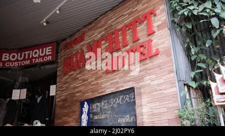 Thermae Coffee Shop Ruamchitt Hotel Sukhumvit Road, Khlong Toei Nuea, Watthana, Bangkok Thailand Stockfoto