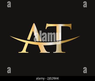 Initial Monogram Letter ab Logo Design-Vektor. Ab Logo Design-Vorlage Stock Vektor