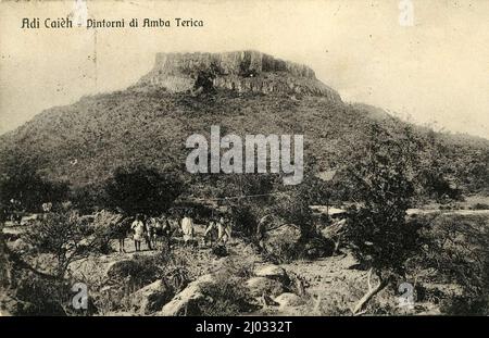 Guerra d'Eritrea 1885-1895 Stockfoto