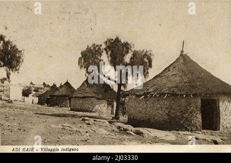 Guerra d'Eritrea 1885-1895 Stockfoto