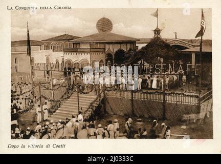 Guerra d'Eritrea 1885-1895 Stockfoto