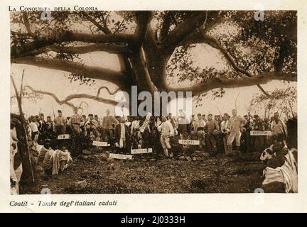 Guerra d'Eritrea 1885-1895 Stockfoto