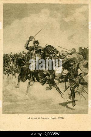 Guerra d'Eritrea 1885-1895 Stockfoto