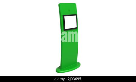 Darstellung von Billboard-Vorlagen 3D Stockfoto