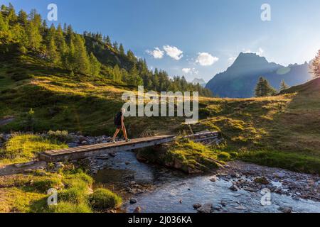 Grande Est, Parco Naturale Veglia-Devero, Val d'Ossola, V.C.O. (Verbano-Cusio-Ossola), Piemont, Italien, Europa Stockfoto