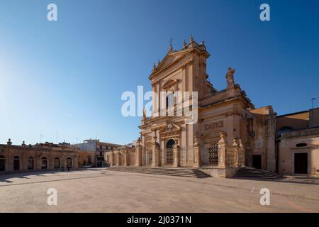 Basilika Santa Maria Maggiore, Ispica, Ragusa, Sizilien, Italien, Europa Stockfoto