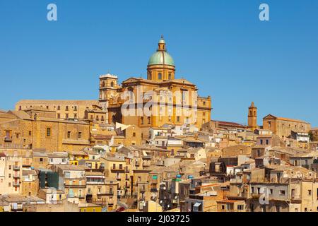 Piazza Armerina, Enna, Sizilien, Italien, Europa Stockfoto