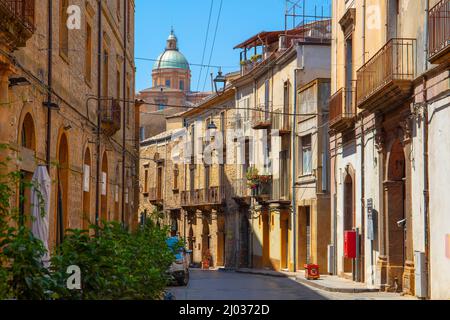 Piazza Armerina, Enna, Sizilien, Italien, Europa Stockfoto