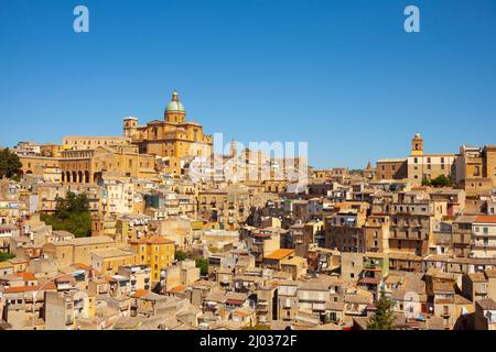 Piazza Armerina, Enna, Sizilien, Italien, Europa Stockfoto