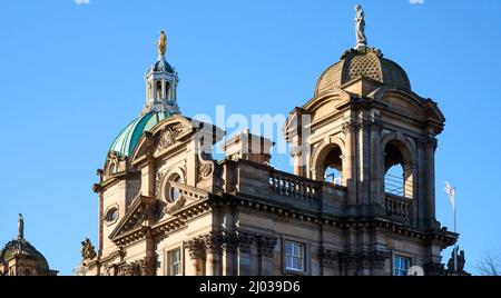 Museum on the Mound, ehemaliges Gebäude der Royal Bank of Scotland, Edinburgh, Schottland, Großbritannien Stockfoto