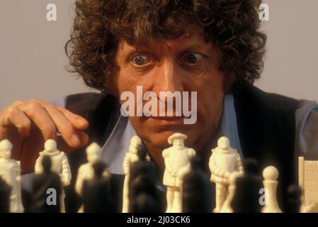 Tom Baker ( Dr. Who) 1980 Stockfoto