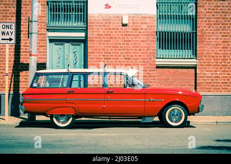 Ford Falcon Station Wagon, Oldtimer Stockfoto