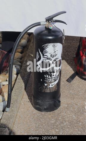 Extinction Rebellion Barclaycard HQ Protest -Stop Finanzierung fossiler Brennstoffe / besser ohne Barclays -14/03/22 Stockfoto