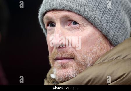 Matthias Sammer Fussball UEFA Championsleague FC Bayern München - RB Salzburg 7:1 Achtelfinale RŸckspiel Saison 2021 / 2022 8.3.2022 © diebilderwelt / Alamy Stock Stockfoto