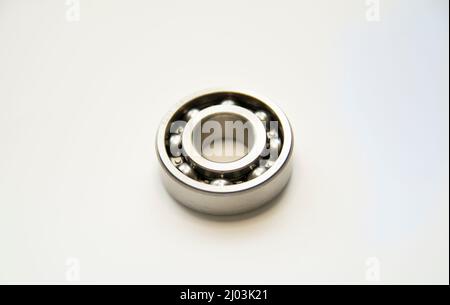 Einreihige radiale Kugellagerung, 10mm Stockfoto
