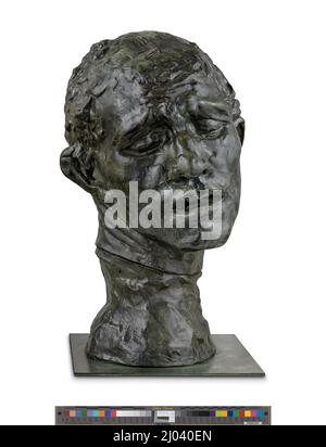 Monumentaler Leiter von Pierre de Wissant. Auguste Rodin (Frankreich, Paris, 1840-1917). Frankreich, zuerst modelliert c. 1884-1885, diese Besetzung 1971. Skulptur. Bronze Stockfoto