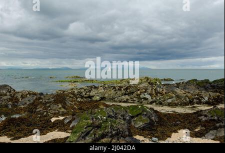 Strand in Skerries, kleiner Fischerort am Meer in Fingal, Irland Stockfoto