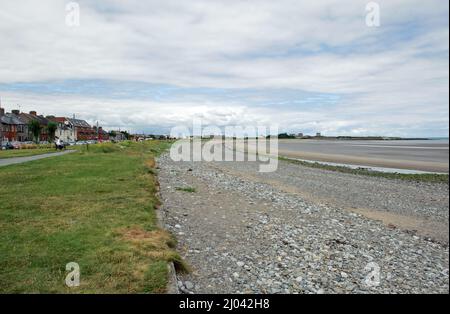 Skerries, Irland- Blick auf den Strand in der Stadt Skerries, Grafschaft Dublin, Irland Stockfoto