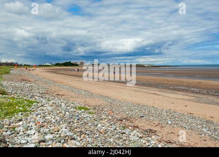 Skerries, Irland - Blick auf den Strand in der Stadt Skerries, Grafschaft Dublin, Irland Stockfoto