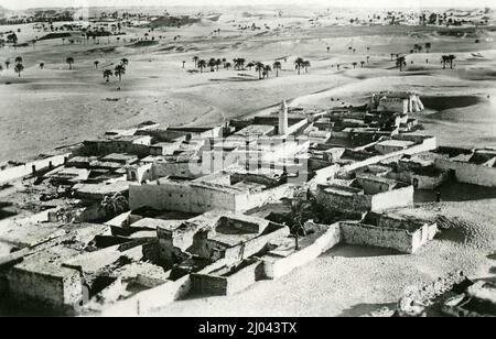 Afrika - Occupazione italiana dell'Eritrea e dell'Etiopia Stockfoto