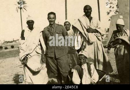 Afrika - Occupazione italiana dell'Eritrea e dell'Etiopia Stockfoto