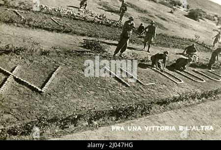 Afrika - Occupazione italiana dell'Eritrea e dell'Etiopia Stockfoto