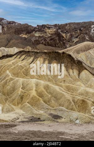 Painted Hills ist ein geologischer Standort in Wheeler County, Oregon. Stockfoto