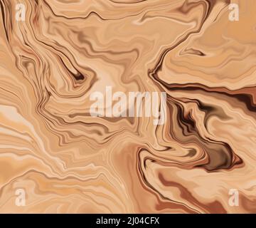 Flüssige Kunstfarbe von Visax Stockfoto
