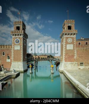 Venetian Arsenale, Venedig Italien Stockfoto