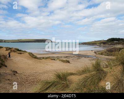 Daymer Beach, Trebetherick, Cornwall, Großbritannien Stockfoto