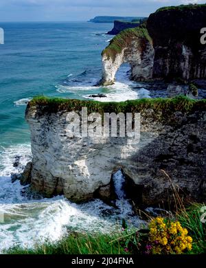 Whiterocks, Causeway Coast, County Antrim, Nordirland Stockfoto