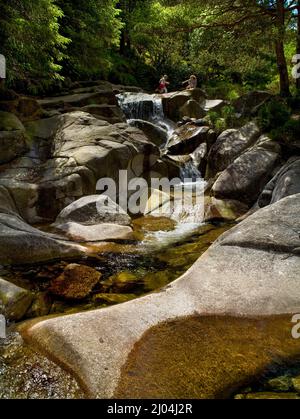 Glen River, Mournes, County Down, Nordirland Stockfoto