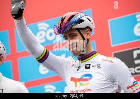 Magenta, Italien. 16. März 2022. Peter Sagan (Team TotalEnergies) während der Ausgabe 103. von Milano-Torino, Street Cycling in Magenta, Italien, März 16 2022 Quelle: Unabhängige Fotoagentur/Alamy Live News Stockfoto