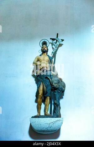 Cristo, Catedral de Mondoñedo, Lugo, Galicien, España Stockfoto