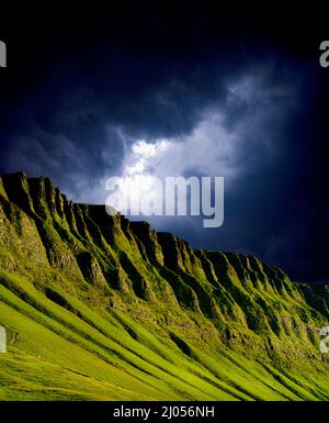 Benbulben Mountain, County Sligo, Irland Stockfoto