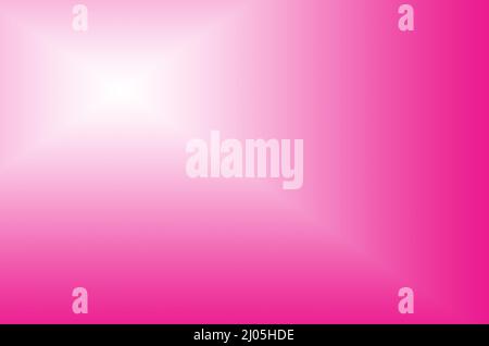 Illustration des atemberaubenden Gradients Hot Pink mit weißen Strahlen Stockfoto