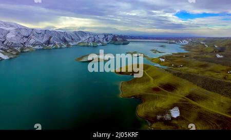 Azat-Stausee in der Ararat-Region, Armenien Stockfoto