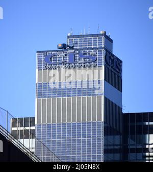 CIS oder Co-operative Insurance Society Tower im Zentrum von Manchester, England, Großbritannien Stockfoto