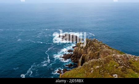 Land's End & Aberdine Port Stockfoto